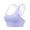 Blue, variant on Gfyviroh Women's High Impact Sports Bra Cross Back Mesh Breathable No Underwire Bras Push Up Seamless Supportive Bra