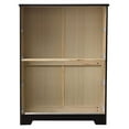 thumbnail image 3 of Pemberly Row Commode Moderne à 4 Tiroirs en Bois de Pin Massif, Fini Tabac, 3 of 8