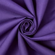 FWD 60" Cotton Polyester Blend Apparel Fabric By the Yard, Purple