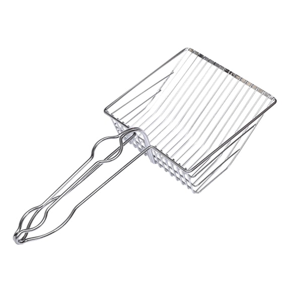 Litter for Cats Stainless Steel All-Metal Litter Sifting Tool with Design for Easy