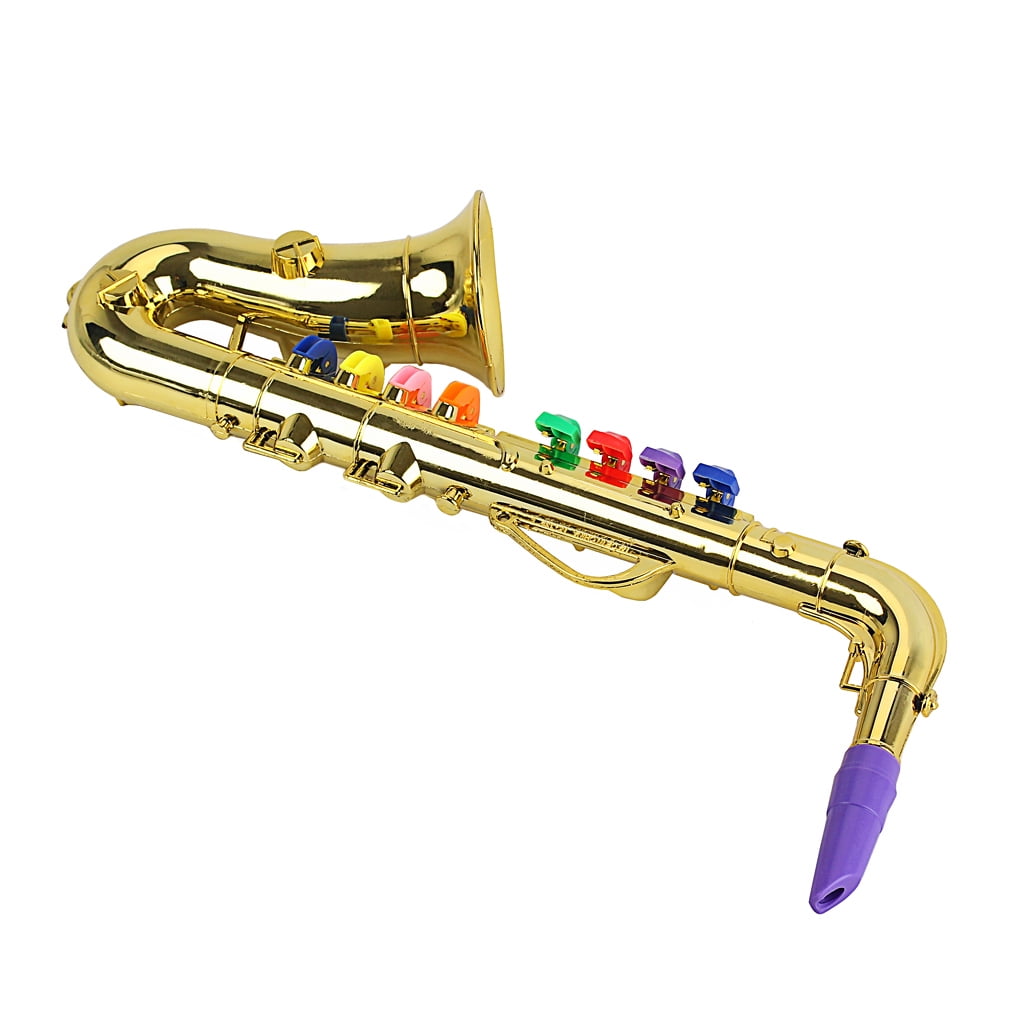 Enfants Simulation 8 tons Saxophone trompette débu – Grandado