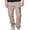 PUMICE STONE, variant on Brooklyn Cloth Men's Diagonal Pattern Multi Cargo Joggers, Elastic Waist, Functional, Pumice Stone, Medium