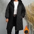 thumbnail image 6 of XL-5XL Women's Plus Size Puffer Jacket Lightweight Quilted Insulated Warm Winter Coat, Full Zip Up Ultra Soft Warm Water-Resistant Hooded Outwear Coat with Pockets, 6 of 10
