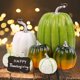thumbnail image 5 of 7 calabazas de espuma falsas Strade Fareast Limited para decoración de otoño Verde, 5 of 6