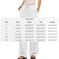 thumbnail image 4 of Women's Soft Nylon Spandex Stretch Trousers, Elastic Waist Straight Leg Long Pants with Functional Pockets, Tummy Control Slimming Fit, Casual Daily Wear, Work & Weekend | TruHer,Army Green L, 4 of 9