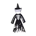 thumbnail image 3 of BELOVING Robe de Costume de Squelette d'Halloween Décor pour Performances sur Scène Carnaval Fête L, 3 of 10