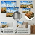 thumbnail image 4 of Designart "Wind Turbines in the Countryside I" Landscapes Metal Art Living Room, 4 of 5