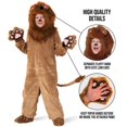 thumbnail image 2 of Morph Deluxe Kids Lion Costume Boys Girls Animal Big Cat Halloween Halloween Red Toddler 3-4 years, 2 of 5
