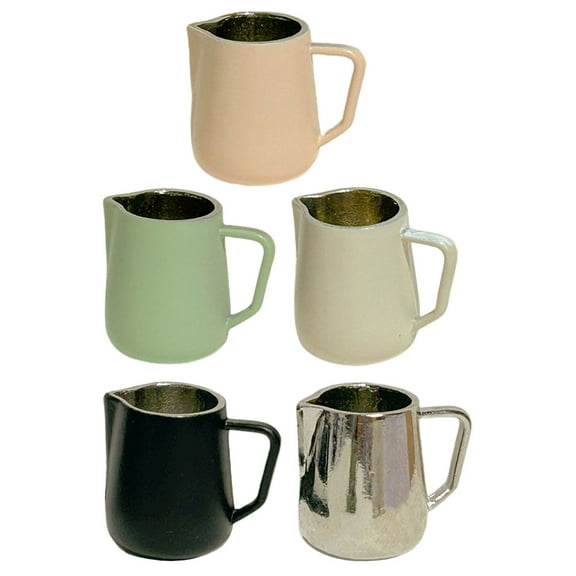 LEORX Mini Coffee Cups Alloy 5Pcs 0.8x0.5x0.7in