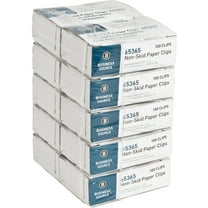 Business Source, BSN65365, Non-Skid Paper Clips, 1000 / Pack, Silver