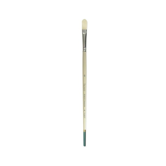 Robert Simmons Signet Brush, Long Handle, Filbert, 6