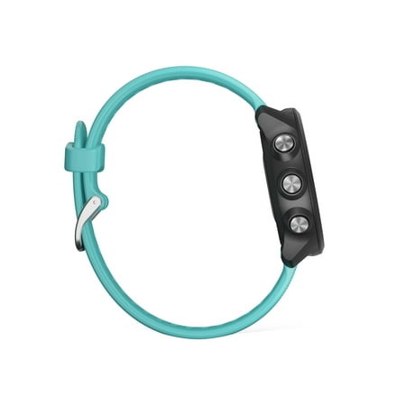 Garmin - Forerunner 245 Music GPS Smartwatch 42mm Fiber-Reinforced Polymer - Aqua