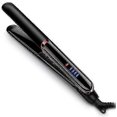 thumbnail image 1 of 2026 2 in 1 straightener, adjustable temperature (140-200 C) - LED display(Black), 1 of 5