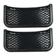 thumbnail image 1 of 1PC Car Storage Net Large Elastic 25x45cm Caravans Houses And Ships Mobile Caravans Storage Network Universal Black, 1 of 8