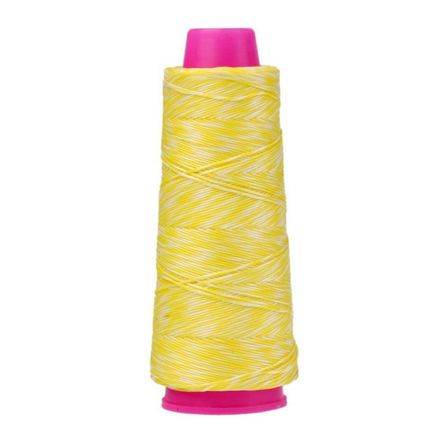 Ultrlalight110M Fibre Nock Peep Corde d'Arc Fil de Service Corde d'Arc Protéger Fil Jaune et Blanc