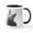 White/Black Inside, variant on CafePress - Russian Blue Cat Mugs - 11 oz Ceramic Mug - Novelty Coffee Tea Cup