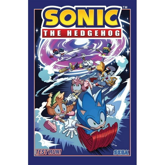 Sonic the Hedgehog Sonic the Hedgehog, Vol. 10: Test Run!, (Paperback)