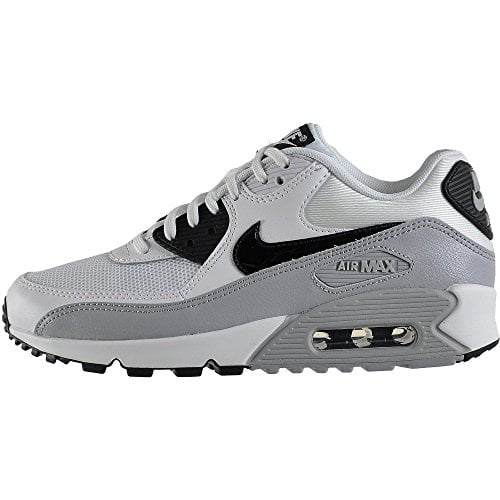 Nike 616730-111: Women's Air Max 90 Essential White/Black/Wolf Grey Running Shoe (White/Grey/Black, 5 B(M) US)