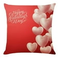 thumbnail image 3 of Vikakiooze Lovers Series Valentine's Day Confession Pillow Cover Cushion Cover 45x45cm, 3 of 6