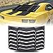 thumbnail image 3 of CUMART 2010-2015 Rear Window Louvers Windshield Sun Shade Cover Lambo Style Matte Black Compatible with Chevy Camaro 2010 2011 2012 2013 2014 2015, 3 of 3