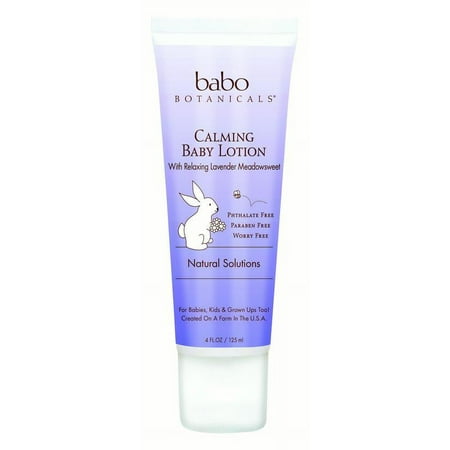 Babo Botanicals Calming Baby Lotion, Lavender, 4 Oz