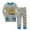 Grey, variant on Toddler Pajamas 3T Boy Sets Fire Truck Cotton Long Sleeve Suit Kids Train 2 Piece Pjs Dinosaur Sleepwear Kid Tractor Clothes Outfits,4-5 Years