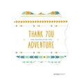 thumbnail image 1 of Thank You For Joining Us…  Boho Chic Tribal Birthday Fancy Frame Gift Tags, 24-Pack, 1 of 2
