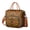 Citrus-5, variant on Large Insulated Tote Bag with Bengal Tiger Print - Leakproof Cooler Bag for Office & Outdoor, Multi-Pocket Waterproof Thermal Lunch Tote with Jungle Stripes Design