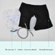 thumbnail image 3 of 500ml Male Urinal Leg Bag Incontinence Pants Pee Catheter Holder Urine CollectorSH, 3 of 5