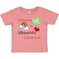 thumbnail image 3 of Inktastic Someone in Minnesota Loves Me Boys or Girls Baby T-Shirt, 3 of 5