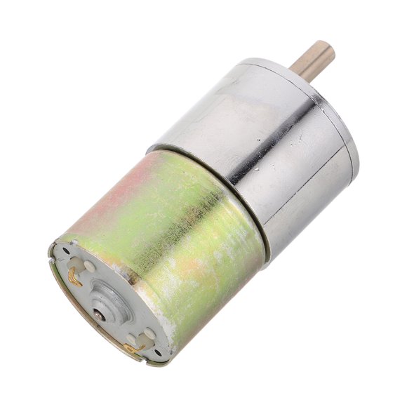 TEHAUX Motor Dc Compacto De Reducción De Velocidad Con Eje Y Bajo Ruido Para Y