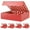 Red-13x9.5x3-5 pack, variant on PACKHOME Gift Box, 13.5x9x4.1 inches, Large Gift Box with Lid, Gray Bridesmaid Proposal Box