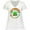 AA-White, variant on Inktastic Happy St. Patrick's Day Rainbow and Hat Women's Plus Size V-Neck T-Shirt
