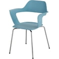 thumbnail image 1 of Safco Bandi Shell Stacking Chair in Blue (Set of 2), 1 of 10