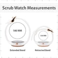 thumbnail image 3 of Zayaan Health Chroma Balance Watch, Silicone Band, Water-resistant, White, 3 of 8