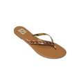 thumbnail image 1 of SANDALIAS CASUALES LEON PLAYA MUJER DAMA ORO VINO ROJO SERPIENTE 315 LEON  315p, 1 of 3