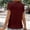 Wine, variant on Women's Fashion Casual Home & Commute Solid Round Neck Short Sleeve T Shirt Versatile & Comfortable Womens T Shirt Womens Turtle Neck Long Sleeve Tops Turtleneck Women Petite Womens Workout Top