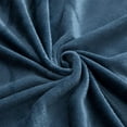 thumbnail image 2 of Mainstays Plush Throw Blanket Navy, 2 of 7
