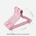 thumbnail image 1 of Tendederos de secado Perchas de plástico plegables con gancho de cierre Perchas de viaje antideformación a prueba de viento 5 piezas, 1 of 5