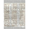 thumbnail image 2 of Parker, Jennifer Paxton 15x18 White Modern Wood Framed Museum Art Print Titled - Traders Tapestry IV, 2 of 4