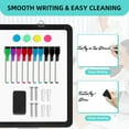 thumbnail image 4 of Elevon Monthly Dry Erase Calendar Whiteboard, 16" x 12" Double-Sided Wall-Mounted Whiteboard for Office, Desk, Kitchen, or Dorm Room Organization, 4 of 5