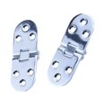 thumbnail image 1 of HEALEEP 2PCS Invisible Door Silent Door Hinge Stainless Steel for Club Use Silver, 1 of 7