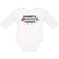 thumbnail image 3 of Inktastic Grammys Little Cowboy with Cowboy Hat and Boots Boys Long Sleeve Baby Bodysuit, 3 of 5
