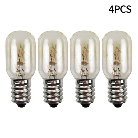 1/4/8pcs E14 Salt Lamp Globe Bulb 25W Light Bulbs 240V Refrigerator Oven Replacement Vintage Incandescent Bulbs Size 20*50MM