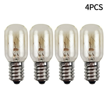 

E14 Salt Lamp Globe Bulb 15W Light Bulbs 240V Refrigerator Oven Replacement 4PCS