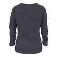 thumbnail image 4 of Valueadd Clothing Fuzzy Sweater For Women Cowl Neck Long Sleeve Sweaters Women's Fashionable Long Sleeve Pullovers Grey, 4 of 6