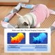 thumbnail image 5 of Fiudx Nevera de Verano para Mascotas, Cojín de Ratán Suave, Cama Transpirable y Refrescante para Perros, Tapete para Gatos de Diseño Duradero, Espacio de Relajación Cómodo, Ideal para Gatos y Perros, 5 of 6