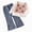 Z03-White, variant on Toddler Baby Girl Clothes Fall Winter Baby Girl Outfit Floral Crewneck Sweatshirt Bell Bottom Jeans Pants Sets 6 9 12 18 Months 2T 3T Clothing Set,2-3 Y