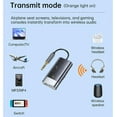 thumbnail image 2 of 2 in1 Bluetooth Transmitter Receiver, Car Stereo Wireless Adapter, 3.5mm Aux Wireless Bluetooth Adapter, Upgrade Wireless Audio Receiver Suitable for Headphones Car Home Audio, Hands-Free, 2 of 9
