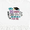 thumbnail image 4 of Inktastic My Mommy Did It and She Did It for Me with Graduation Cap Girls Toddler Dress, 4 of 5
